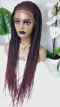 Load and play video in Gallery viewer, Tanya Glueless Cornrow Twist Wig

