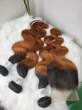 Load image into Gallery viewer, Body Wave 3 Bundles Hair 1B/30

