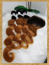 Load image into Gallery viewer, Body Wave 3 Bundles  Hair  1b/27
