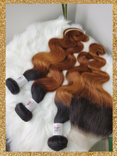 Load image into Gallery viewer, Body Wave 3 Bundles Hair 1B/30
