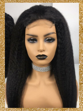 Load image into Gallery viewer, Fiby  Kinky Human Hair  Wig Unit
